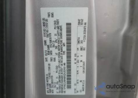 2013 Ford Escape Sel z USA, uszkodzony, nr VIN 1FMCU9H9XDUD00146